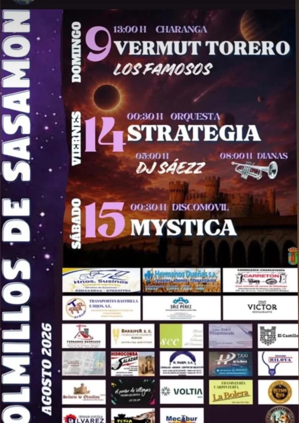 Fiestas de Olmillos de Sasamón