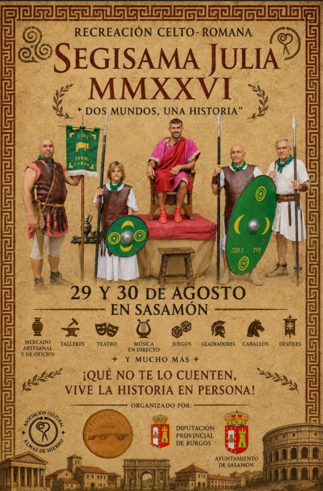 Segisama Julia MMXXVI. Dos mundos, una historia
